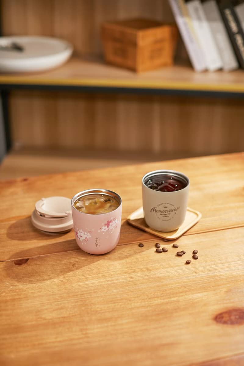 日本 MOMOCONCEPT Ice Latte 冰拿鐵 雙層不銹鋼真空咖啡杯 280ml