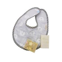 Mercy新生兒圍兜兜綜合禮盒 ( 粉色 / 灰色 )