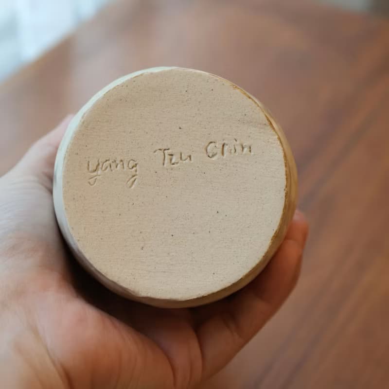 【聖誕節禮物】美國進口陶土手捏提把乾花器侘寂陶藝天使之翼藝術