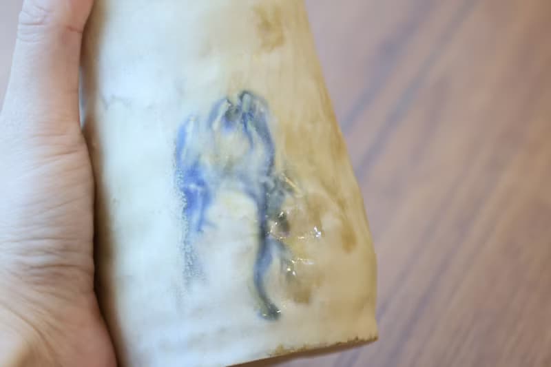 【聖誕節禮物】美國進口陶土手捏提把乾花器侘寂陶藝天使之翼藝術