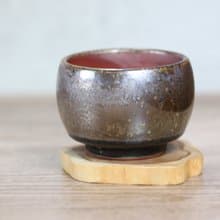 【送禮好物】天然落灰 柴燒茶碗 茶杯 名家葉敏祥手作 200ml
