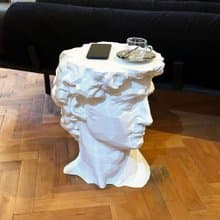 Michelangelo David 3D Printed Coffee Table | Nightstand  | Accent table
