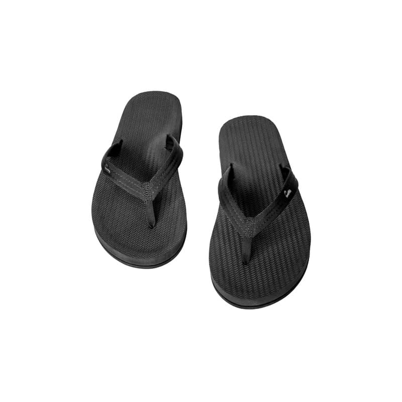 【春夏新品】indosole 環保拖鞋 Easy Living  墨碳黑 女