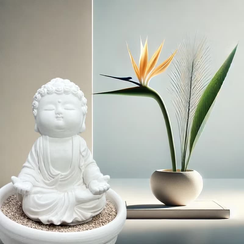 靜謐之美學 淨念吉祥小佛之衲靜 小盤套組  精緻台灣文創禮品