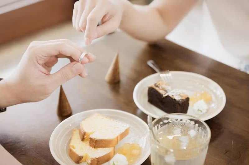 【體驗】真鑽婚戒對戒課程 含下午茶 新竹總店