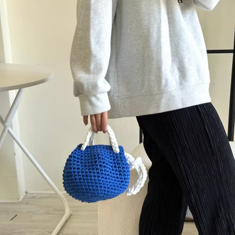 手提編織包【Crochet bag】