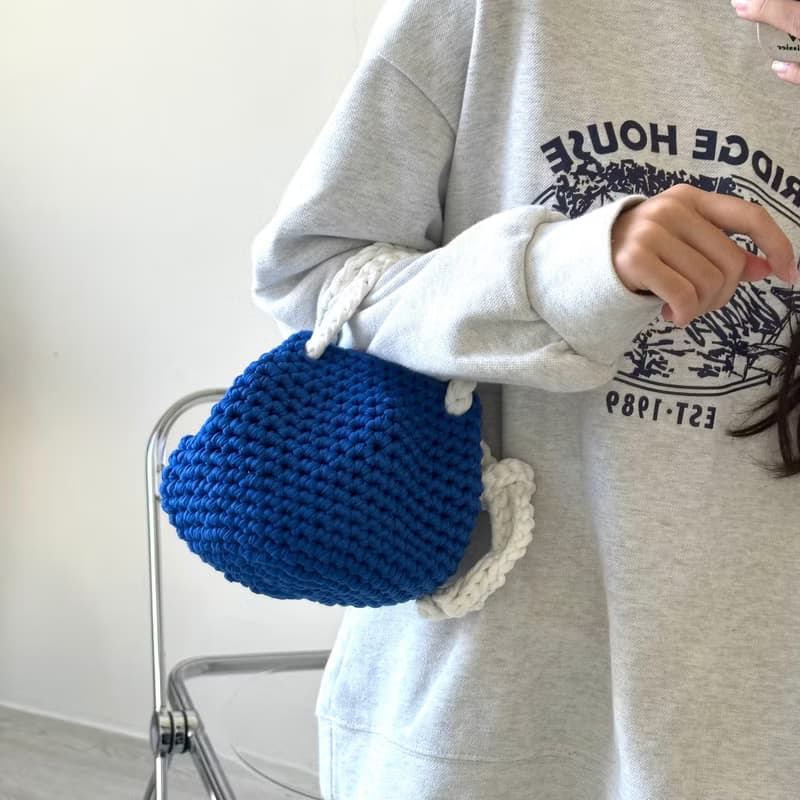 手提編織包【Crochet bag】