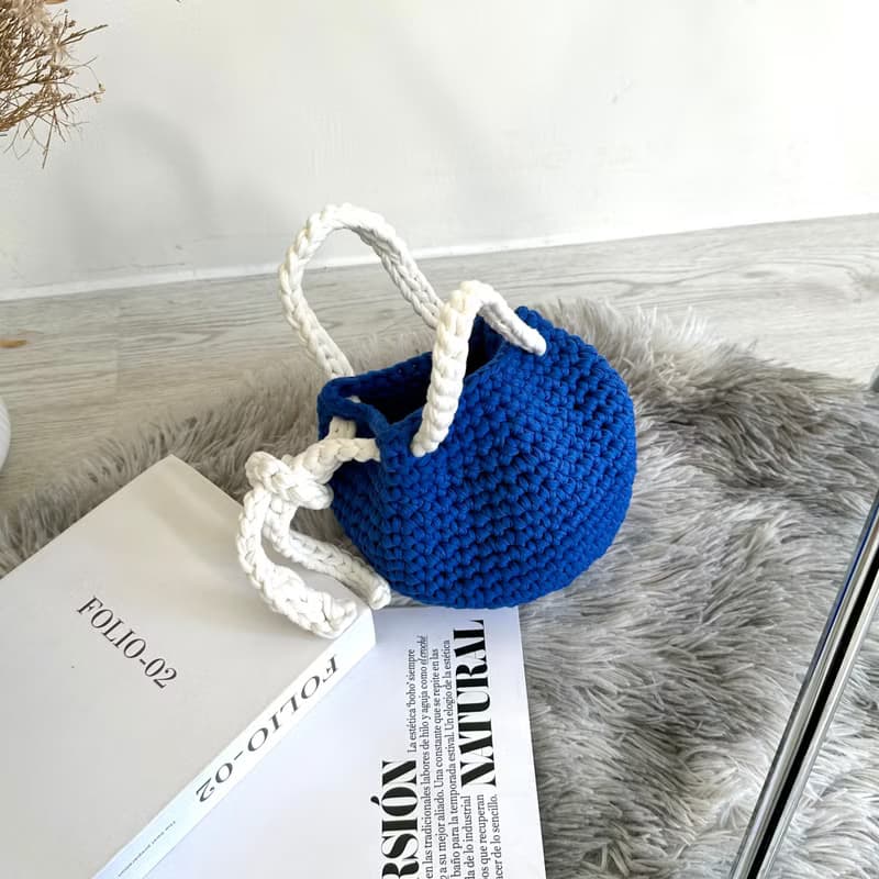 手提編織包【Crochet bag】