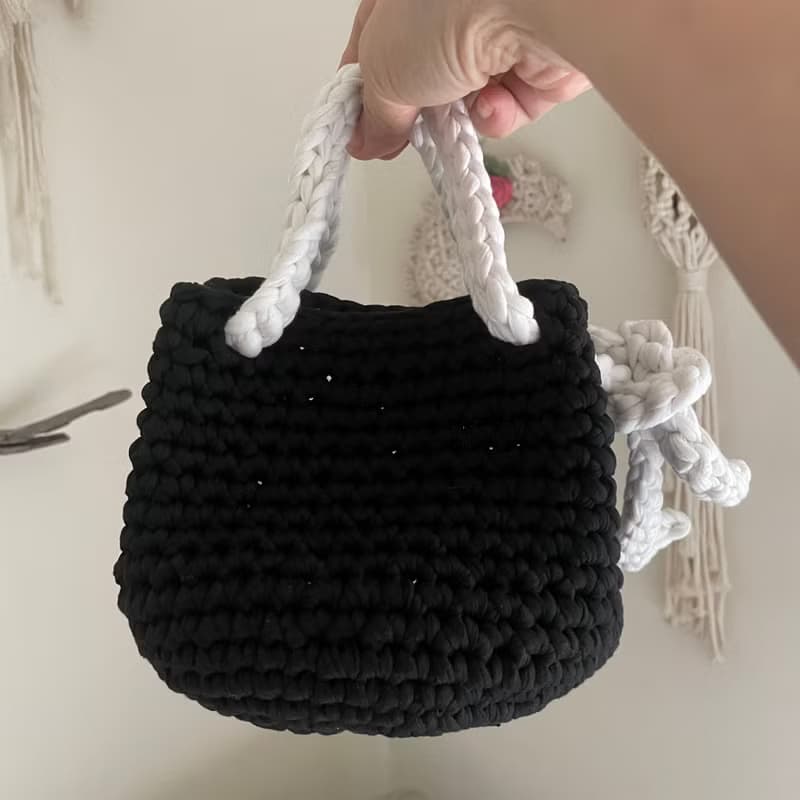 手提編織包【Crochet bag】