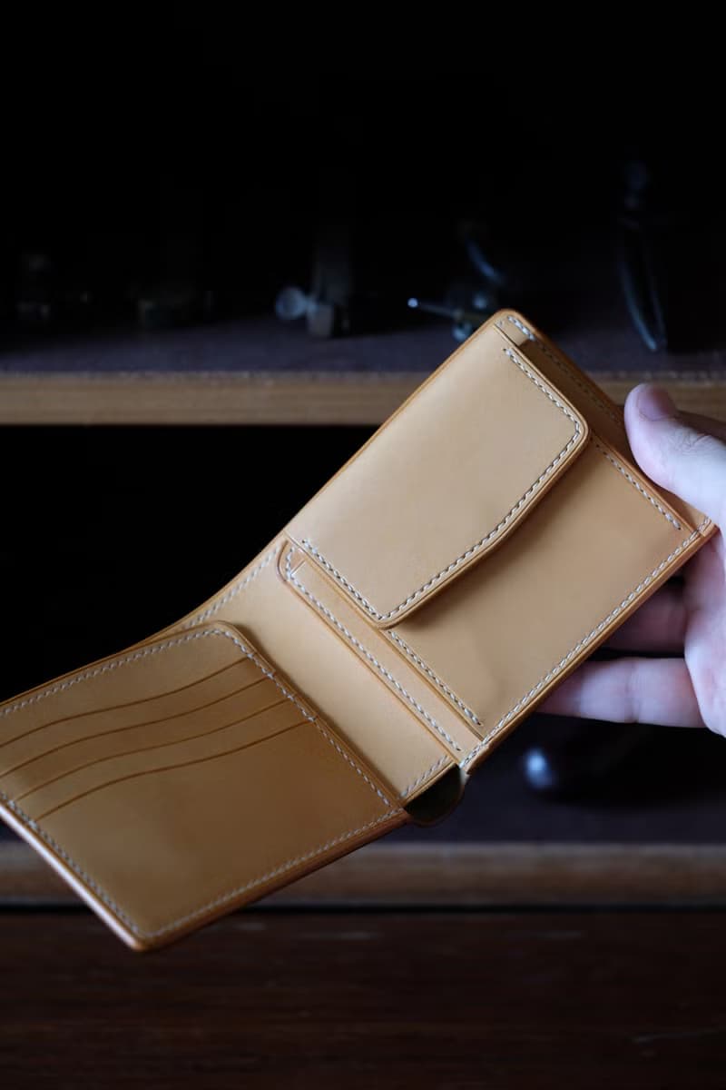 MILDY HANDS - SW02COIN 馬臀皮短夾 Horween shell cordovan