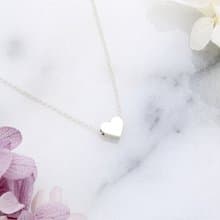 【Angel & Me】心有所屬 愛心 s925純銀項鍊 生日禮盒 情人節禮物