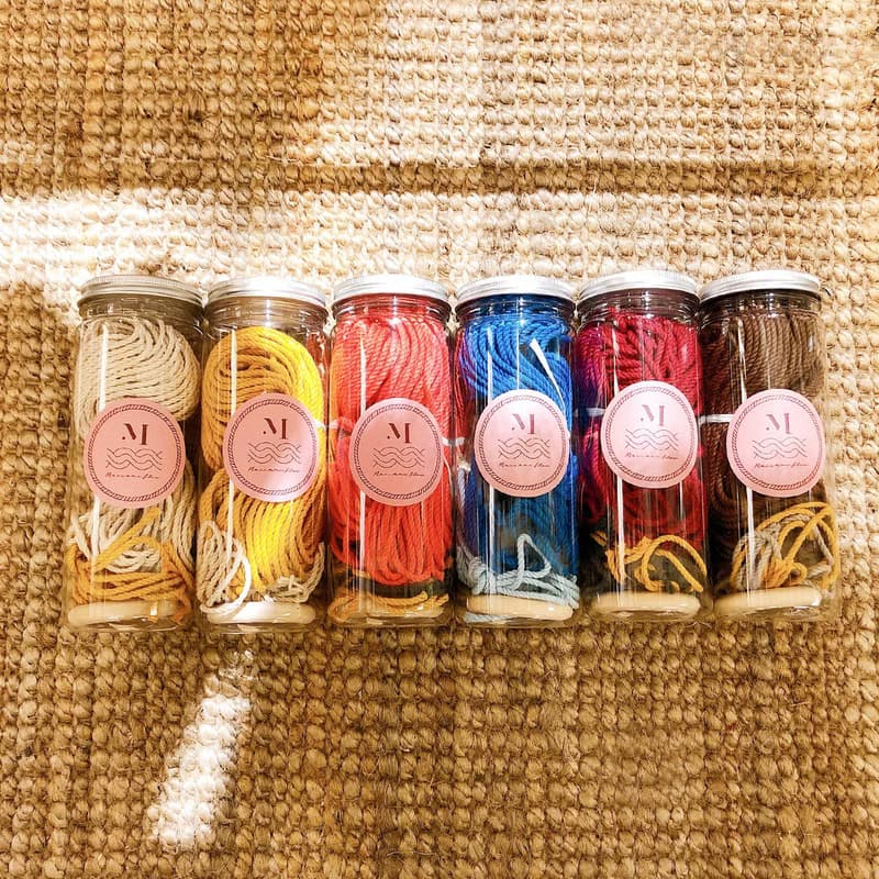 Macrame植物吊籃材料包_含影片教學