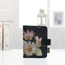 護照夾  護照套  證件包 防潑水 平織緹花 賞夜菊