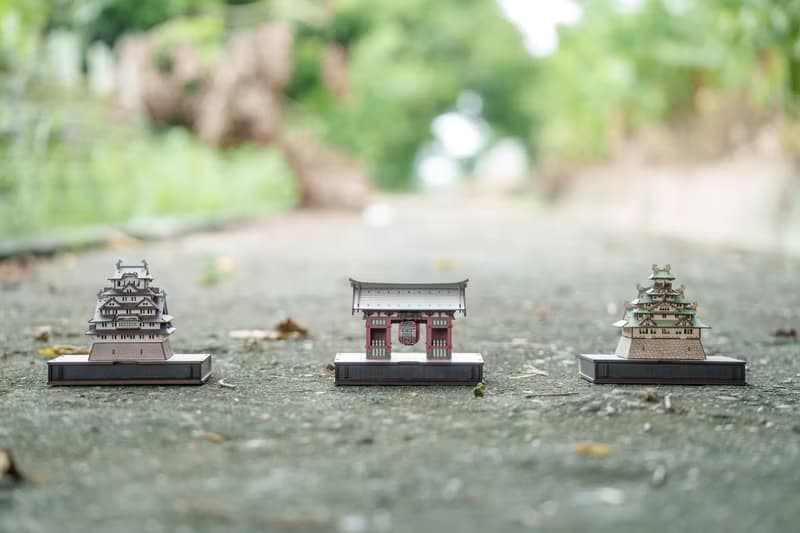 【 DIY 手作】日本大阪城 東堂微縮模型 收藏品 建築 立體拼圖