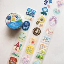 【北歐小拼貼】小素材 霧面PET紙膠帶