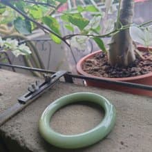 Miss feng天然石-余太翠玉(稀有版)手鐲