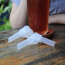 【dr.Si 矽寶巧】透明矽管-單支 環保吸管