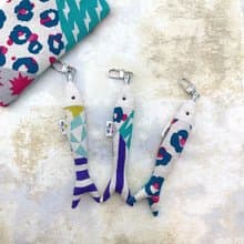 魚魚吊飾/鑰匙圈/書包識別/行李箱識別