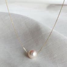 K10YG Akoya Pearl Necklace