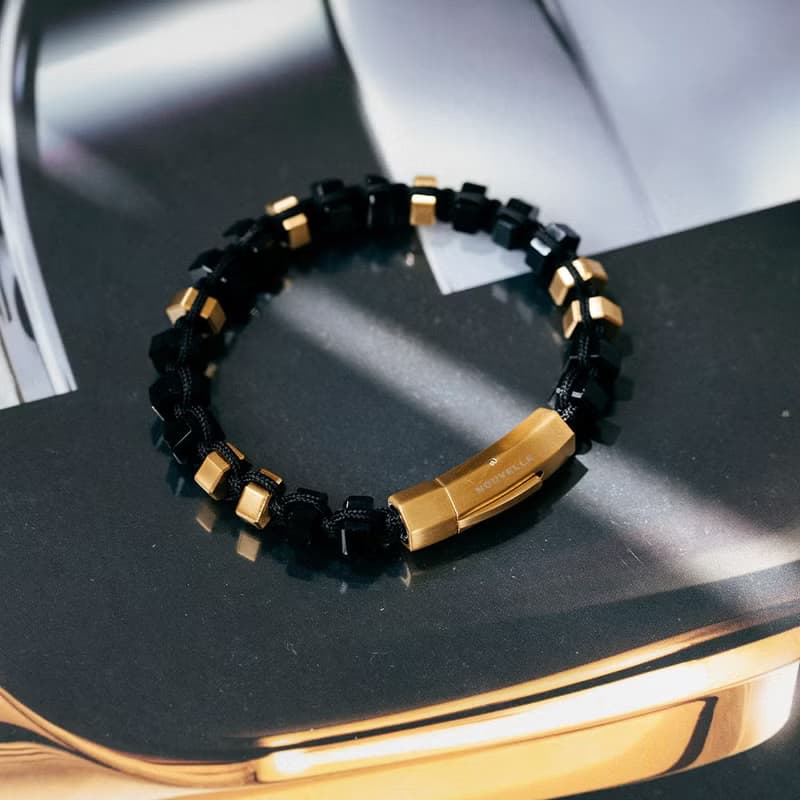 【NOUVELLE】R.A.M. | 黑瑪瑙手鏈 水晶 天然石 招財 開運小物