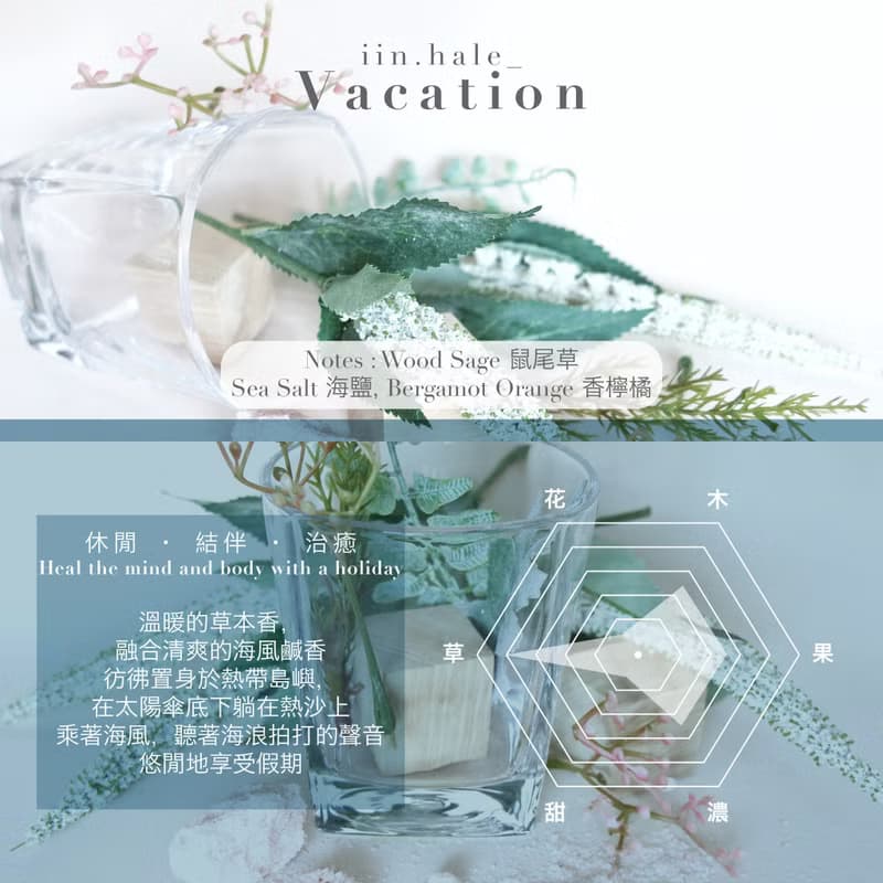 iinhale Vacation 香水油 | 20ml