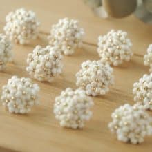 小花のブーケピアス/イヤリング