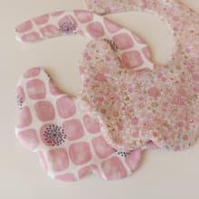 【11/14後出貨】澎澎兜  側扣圍兜 彌月禮物 圍兜 嬰兒圍兜  口