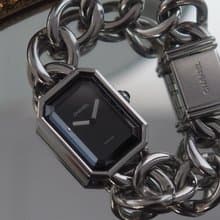 CHANEL シャネル プルミエール チェーン ウォッチ 腕時計 シルバー ヴィンテージ