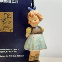 德國頂級瓷偶Hummel收藏中古手工手繪喜姆娃娃小尺寸/一等品