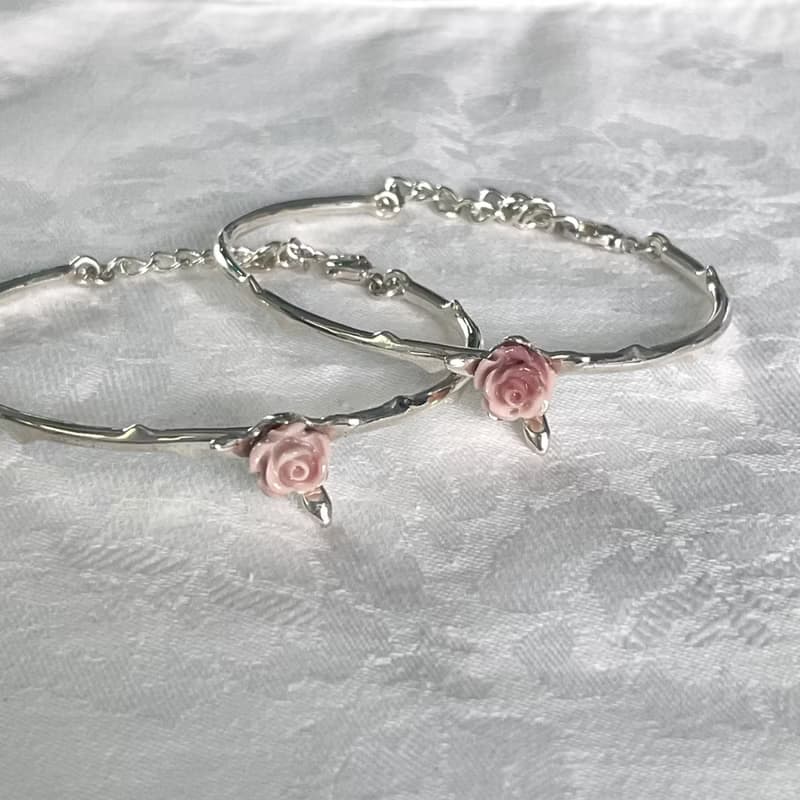 haime samanda rose bracelet (coral)