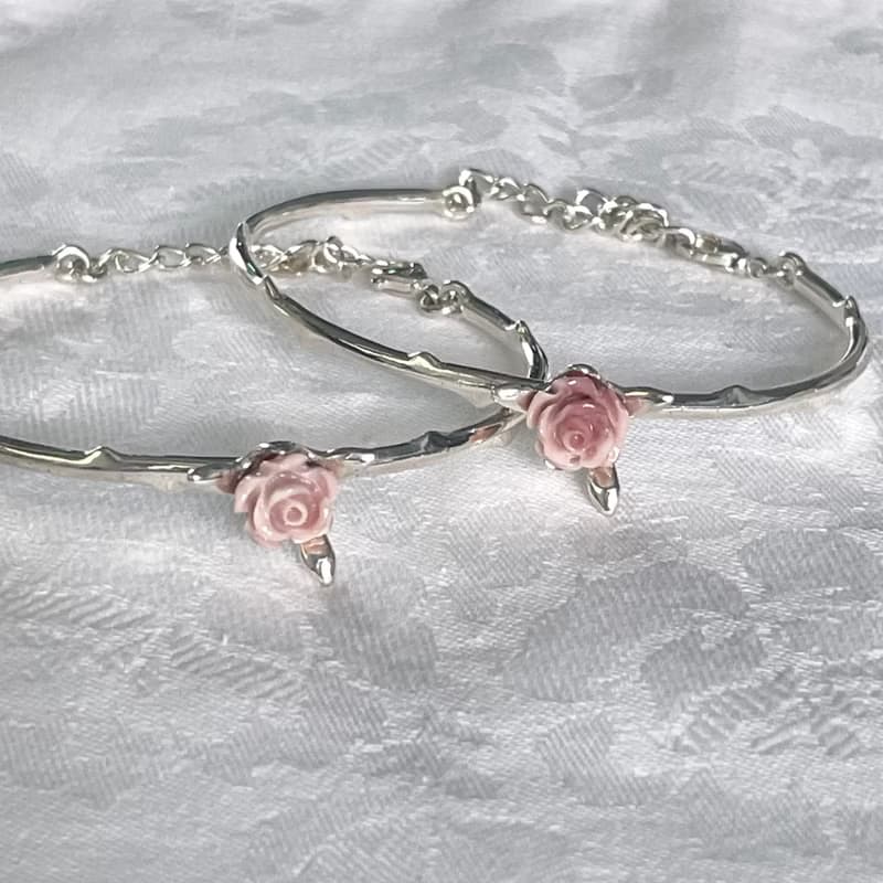 haime samanda rose bracelet (coral)