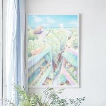 台灣風景/大幅收藏畫/ 假日 Holiday (東部特別版)