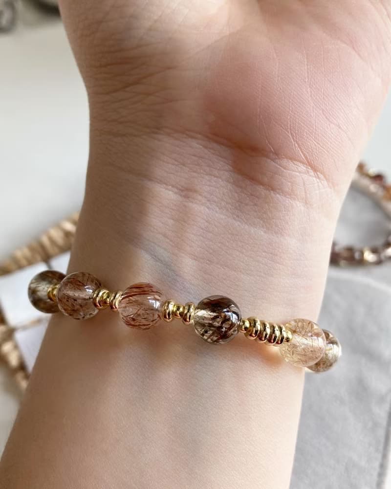 提升事業運招貴人財運天然黑金超級七手鏈