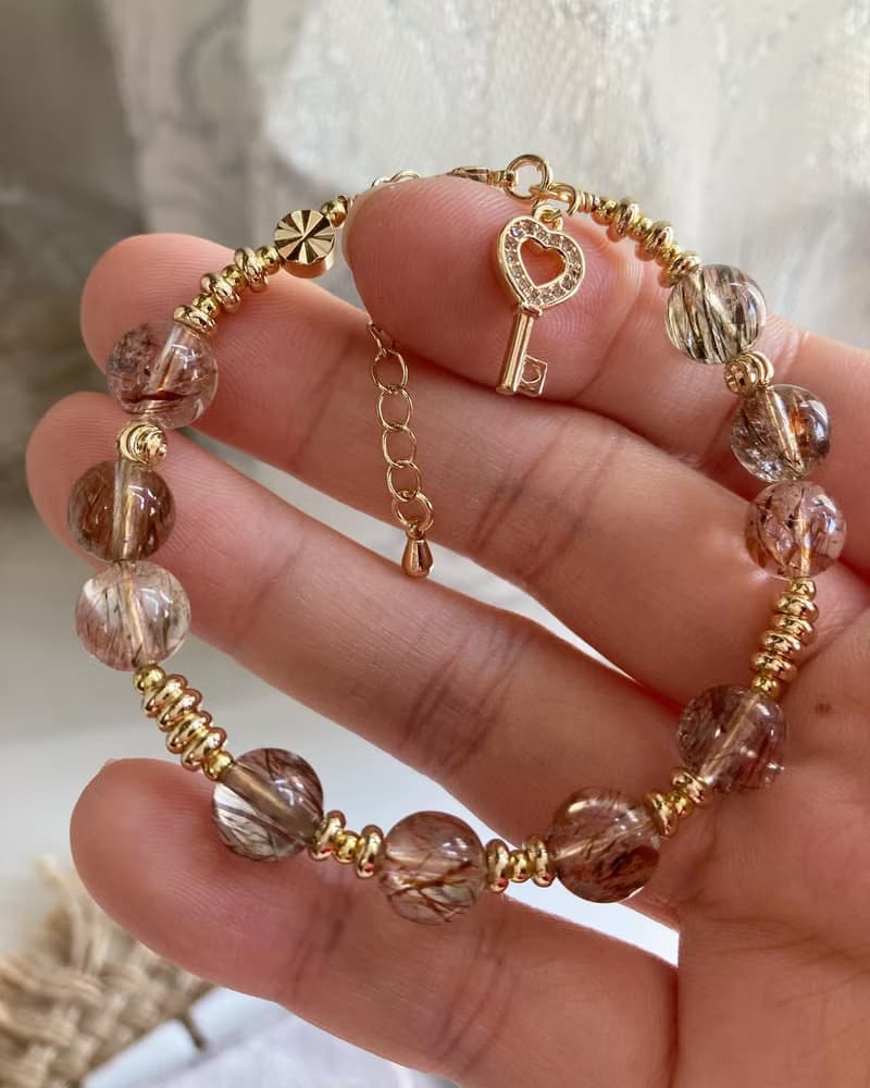 提升事業運招貴人財運天然黑金超級七手鏈