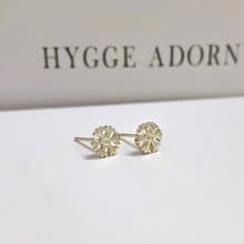 14K | 一朵小雪花_耳環