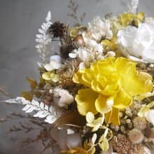 幸福暖陽.乾燥花.不凋花.永生花.新娘婚禮.情人節.捧花.