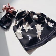 小兔仔絲巾