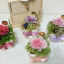 l 小心意迷你康乃馨不凋花禮 l *感恩*感謝*永生花*禮物*母親節*
