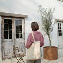 斜挎包  WHITEOAKFACTORY Denise bag - Light beige