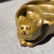 抹茶貓貓 / 雙拼陶盤