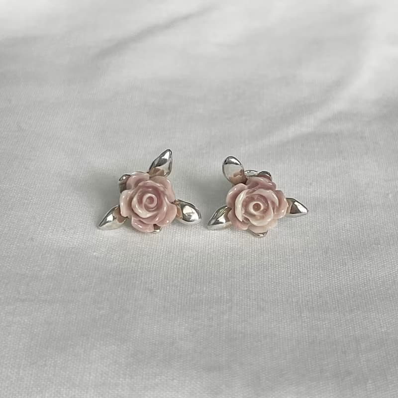 haime samanda rose earring (coral)