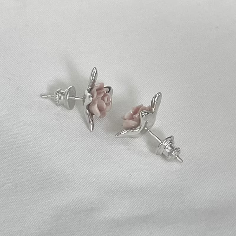 haime samanda rose earring (coral)
