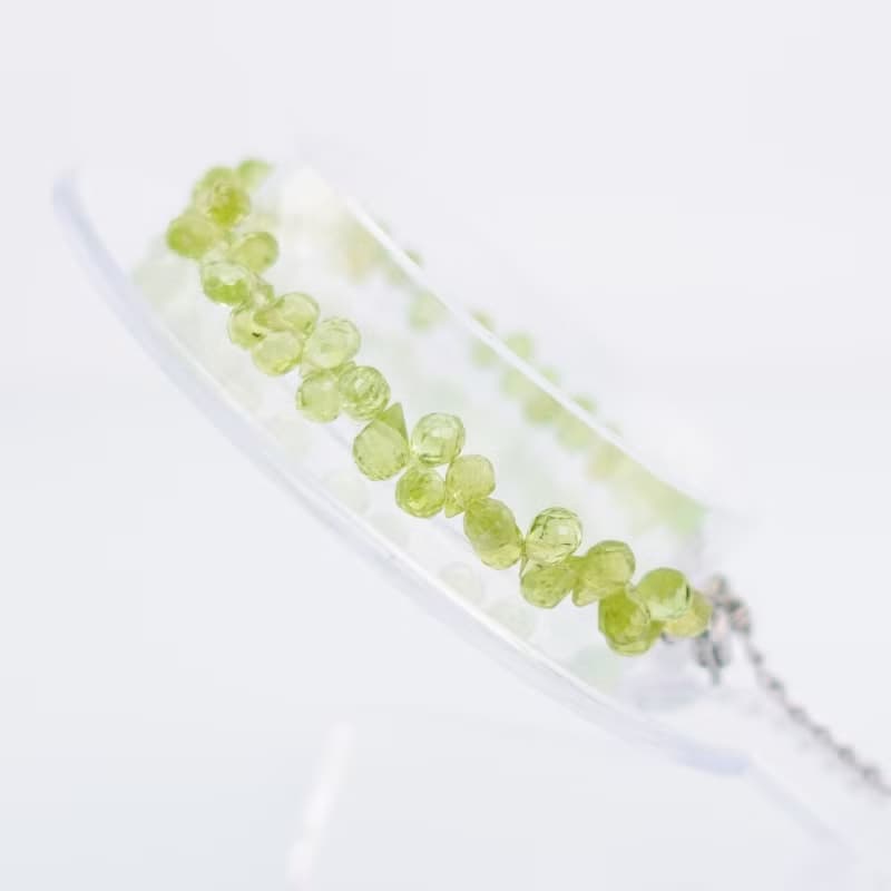 寶麗金珠寶-天然橄欖石手鍊