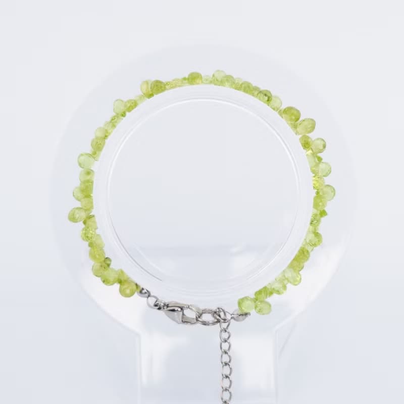 寶麗金珠寶-天然橄欖石手鍊