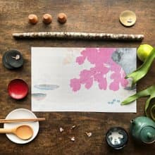 蕨類風景餐桌墊-鐵線蕨|餐桌 廚房 餐具 女性 美 新春 年節 送禮