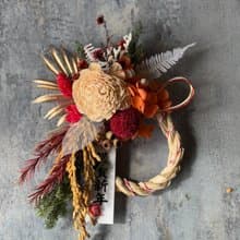 迎春花禮 注連繩