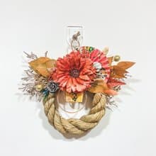 岩花好運注連繩禮盒 2024 新年特別款 大橘頌春