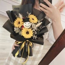 畢業花束 \日光\ 向日葵花束 乾燥花束 畢業快樂