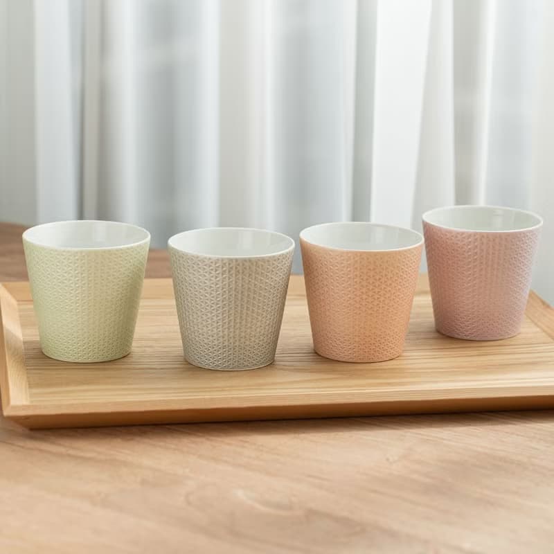 【入厝禮物】Mint系列 霧面粉彩麻葉杯/金照堂
