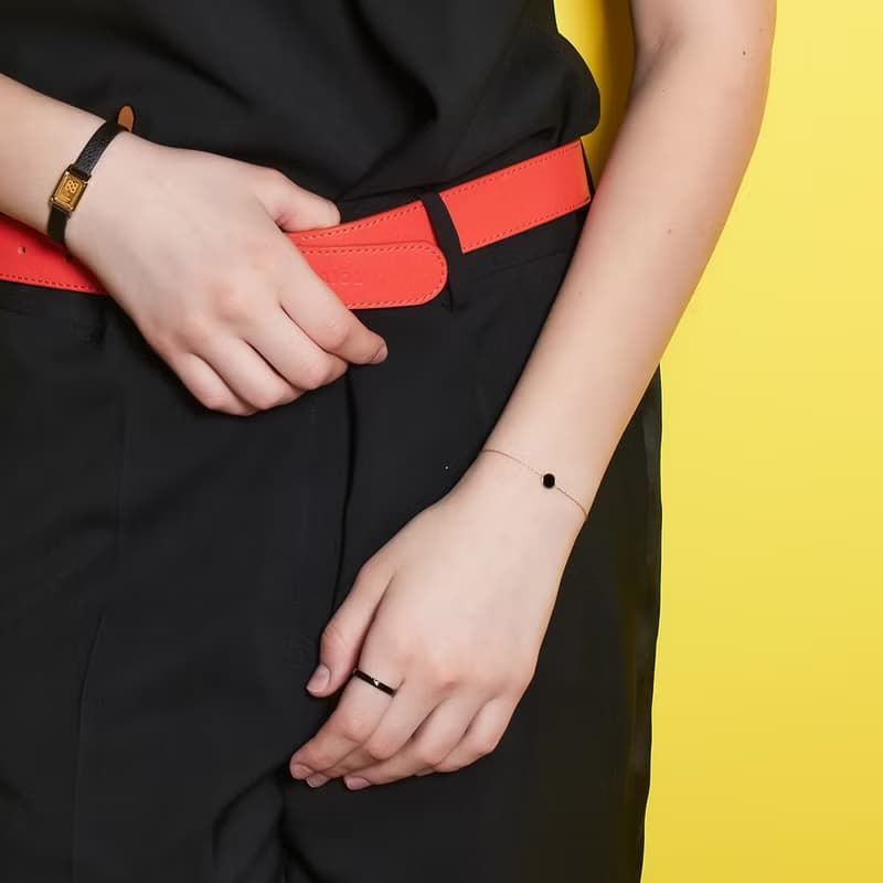 ROCA MINI ROUND ONYX BRACELET